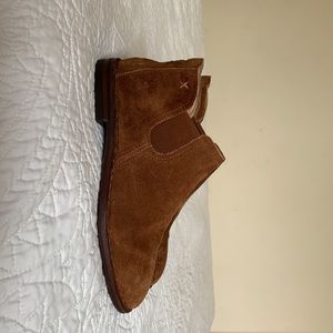 Brown Suede Boots NWOT